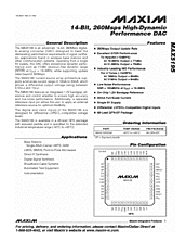 DataSheet MAX5195 pdf